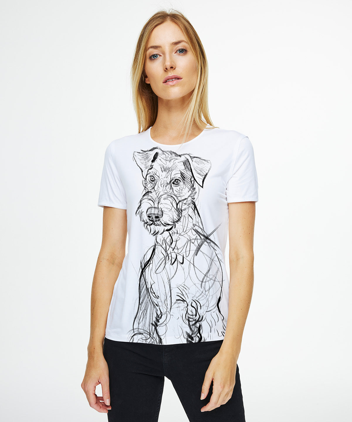 Airedale Terrier No. 1 Women's White T-Shirt