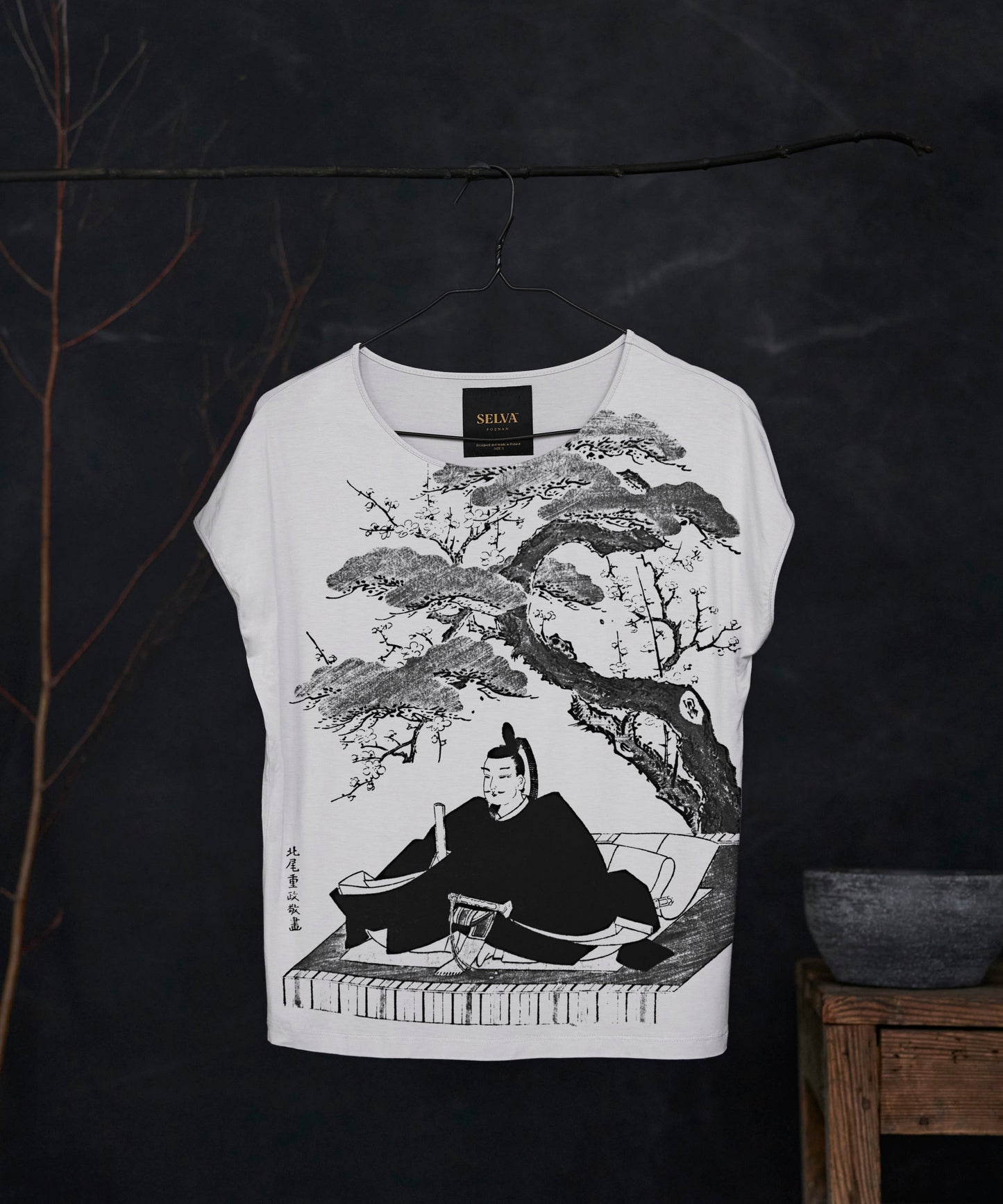 Kitao Shigemasa hoar t-shirt woman