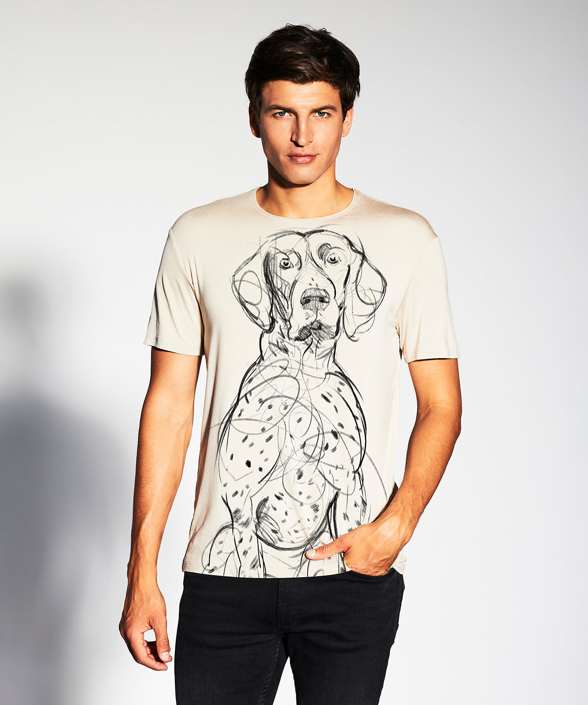 English Pointer Men's Hummus T-Shirt