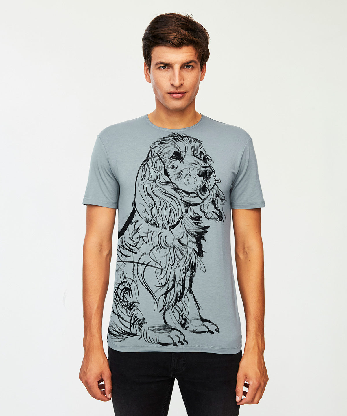 Cocker Spaniel Men's Storm Cloud T-Shirt