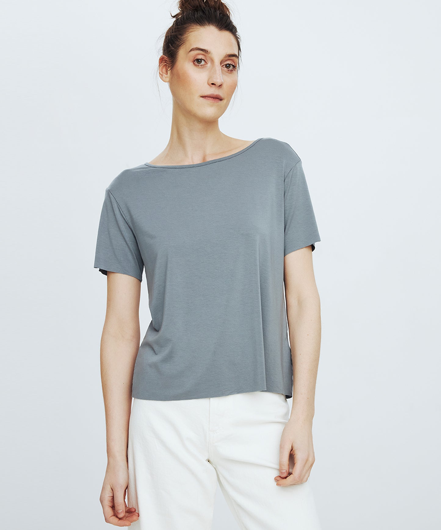 Storm Cloud Drop Shoulder T-shirt No. 902