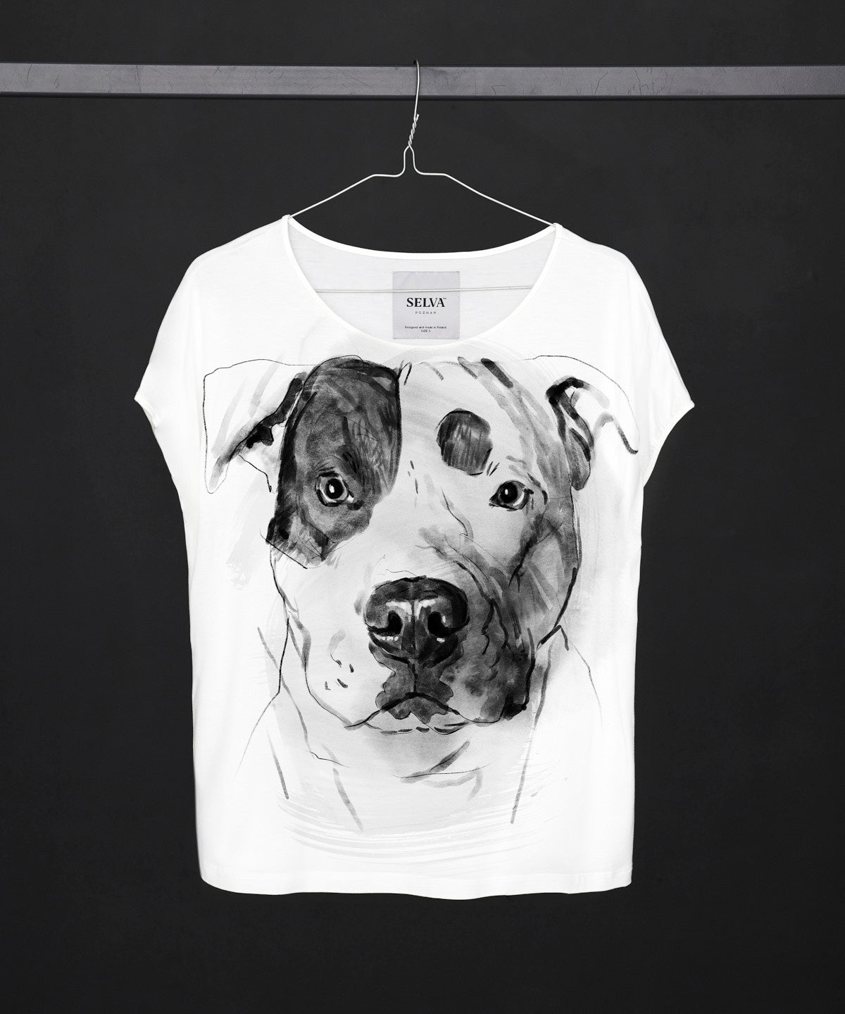 American Staffordshire Terrier No. 2 Women's White T-Shirt