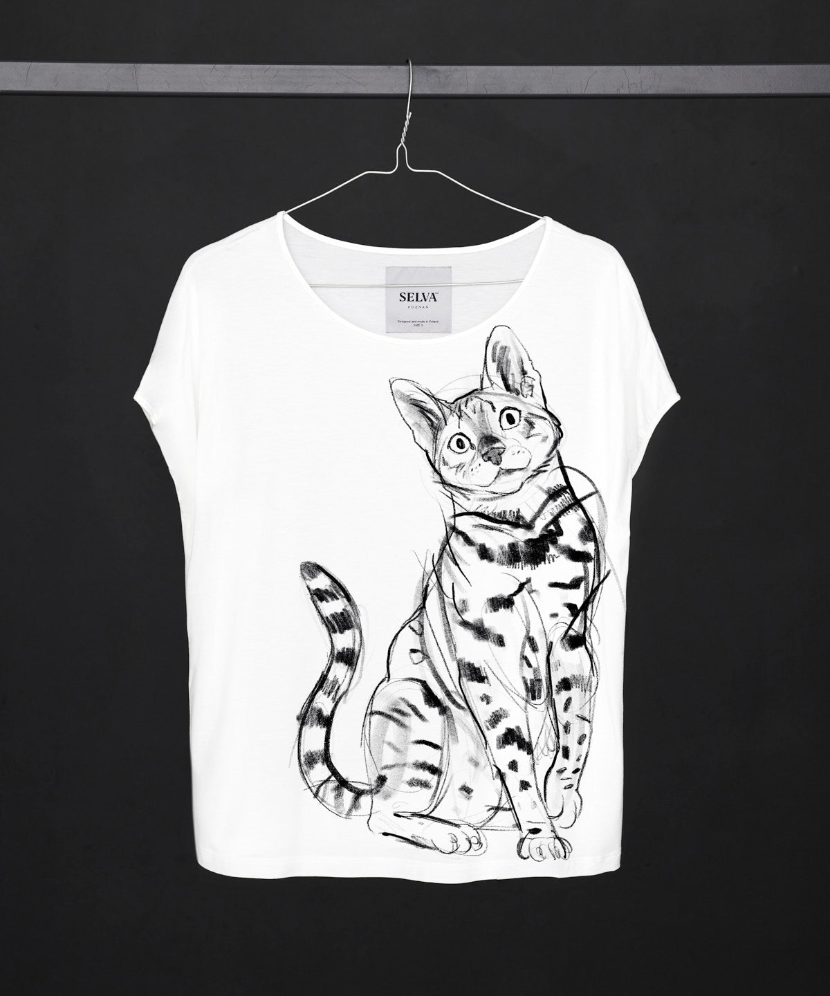 Bengal Cat Women's White T-Shirt