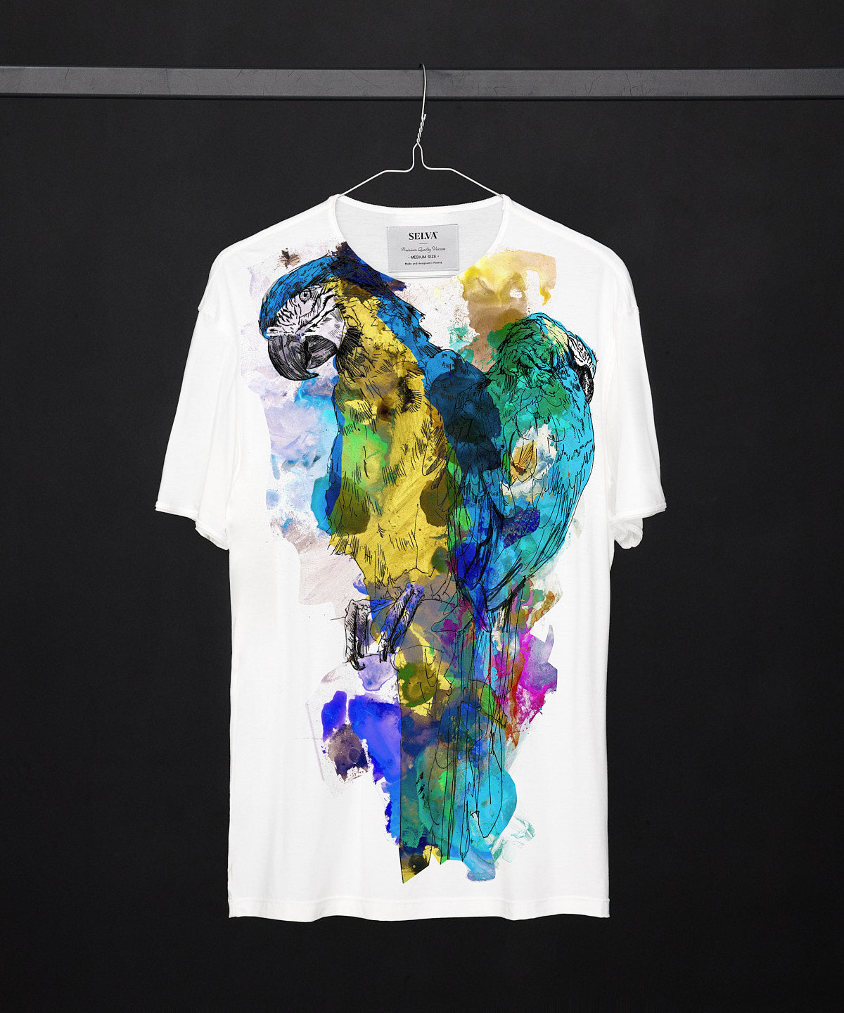 Blue Ara white t-shirt MAN