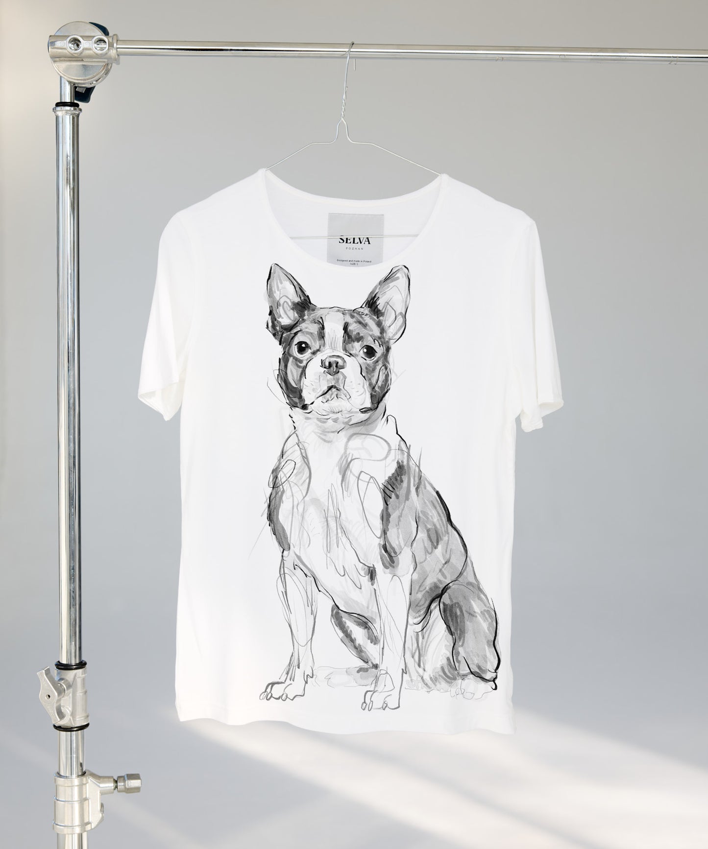 Koszulka damska - Boston Terrier No. 2 Women's - biała