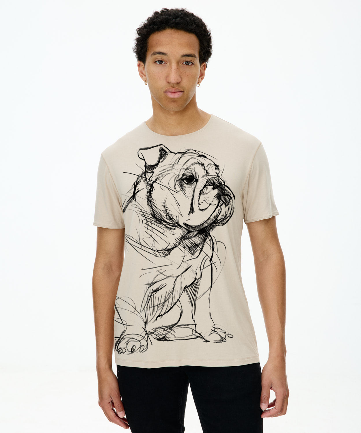 Bulldog Hummus T-Shirt MAN