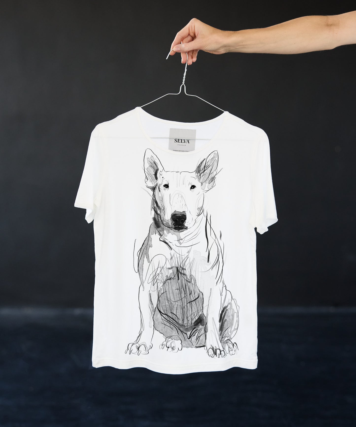 Bull Terrier No. 2 Women’s White T-Shirt
