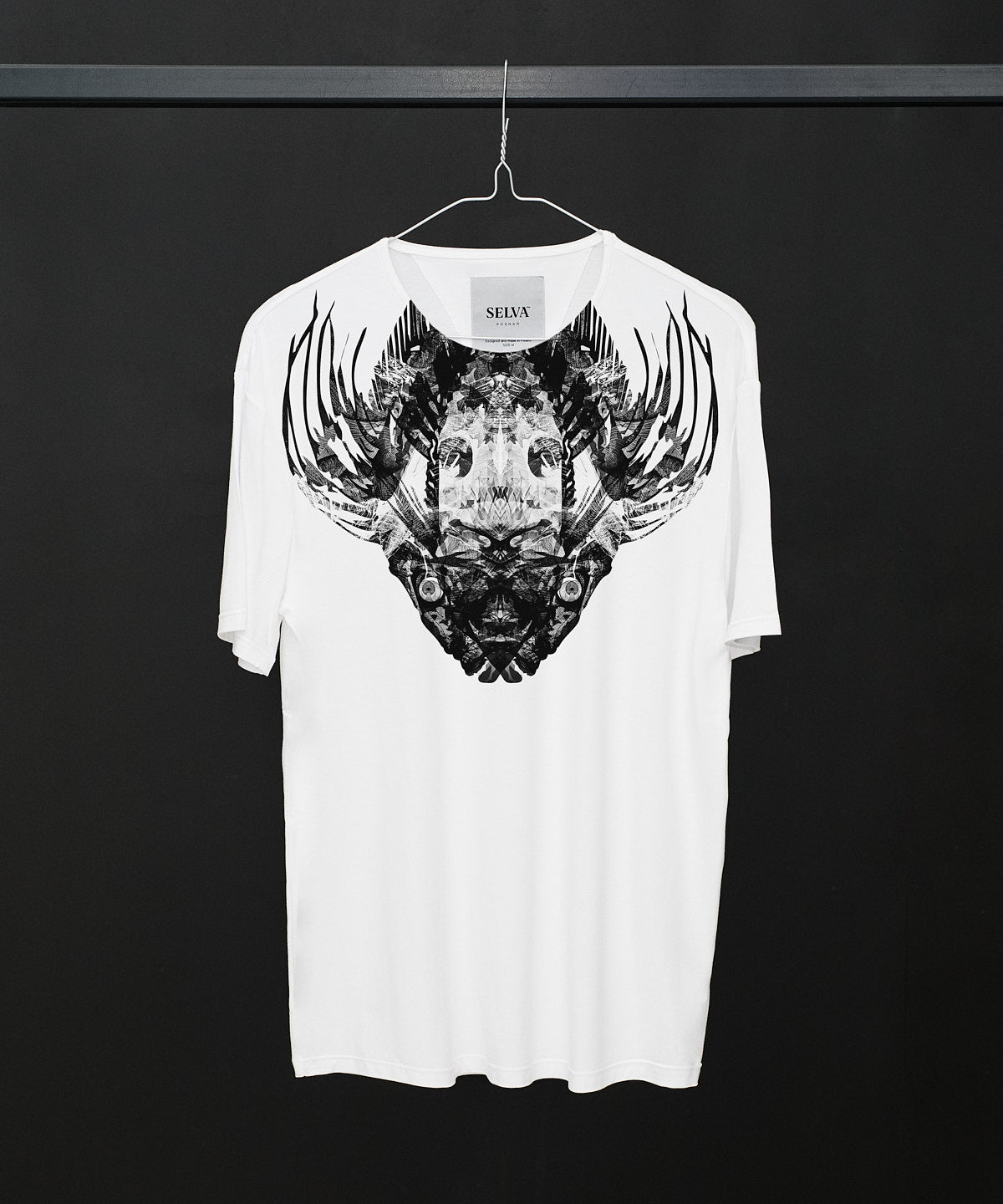 Deep sea fish white t-shirt MAN