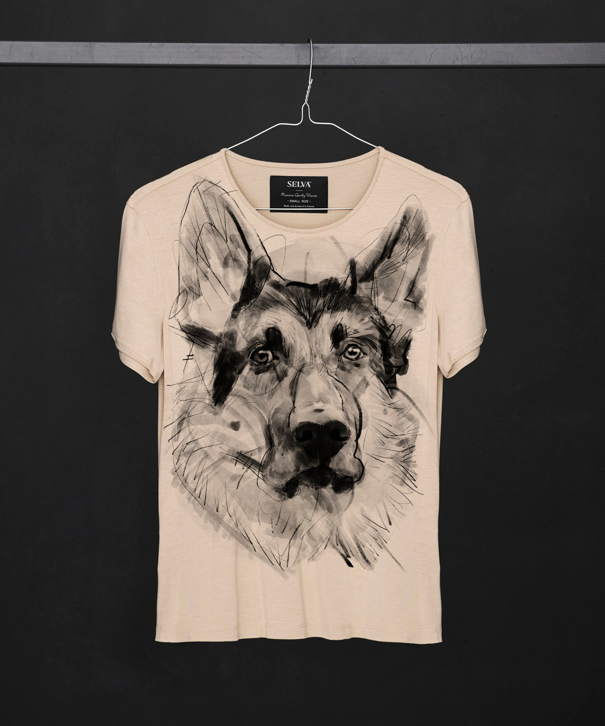 German Shepherd No. 2 Women's Hummus T-Shirt