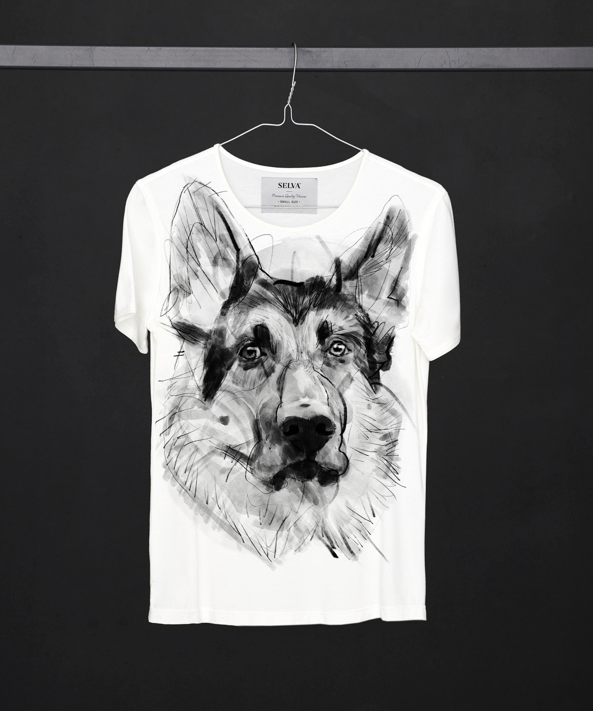 German Shepherd No. 2 Women's White T-Shirt