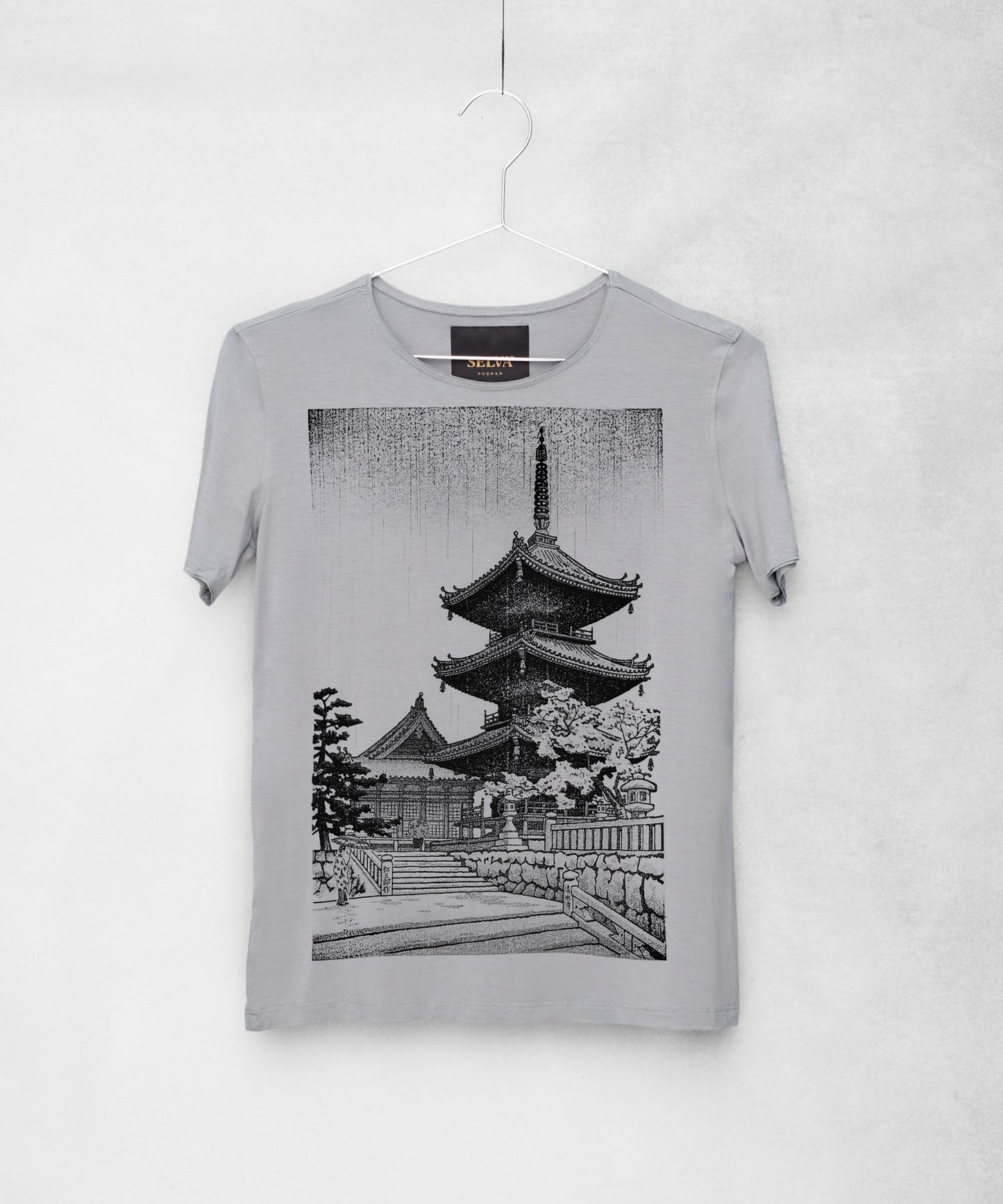 Ito Nisaburo no. 2 storm cloud "The Pagoda of Kiyomizu Temple in Kyoto"
