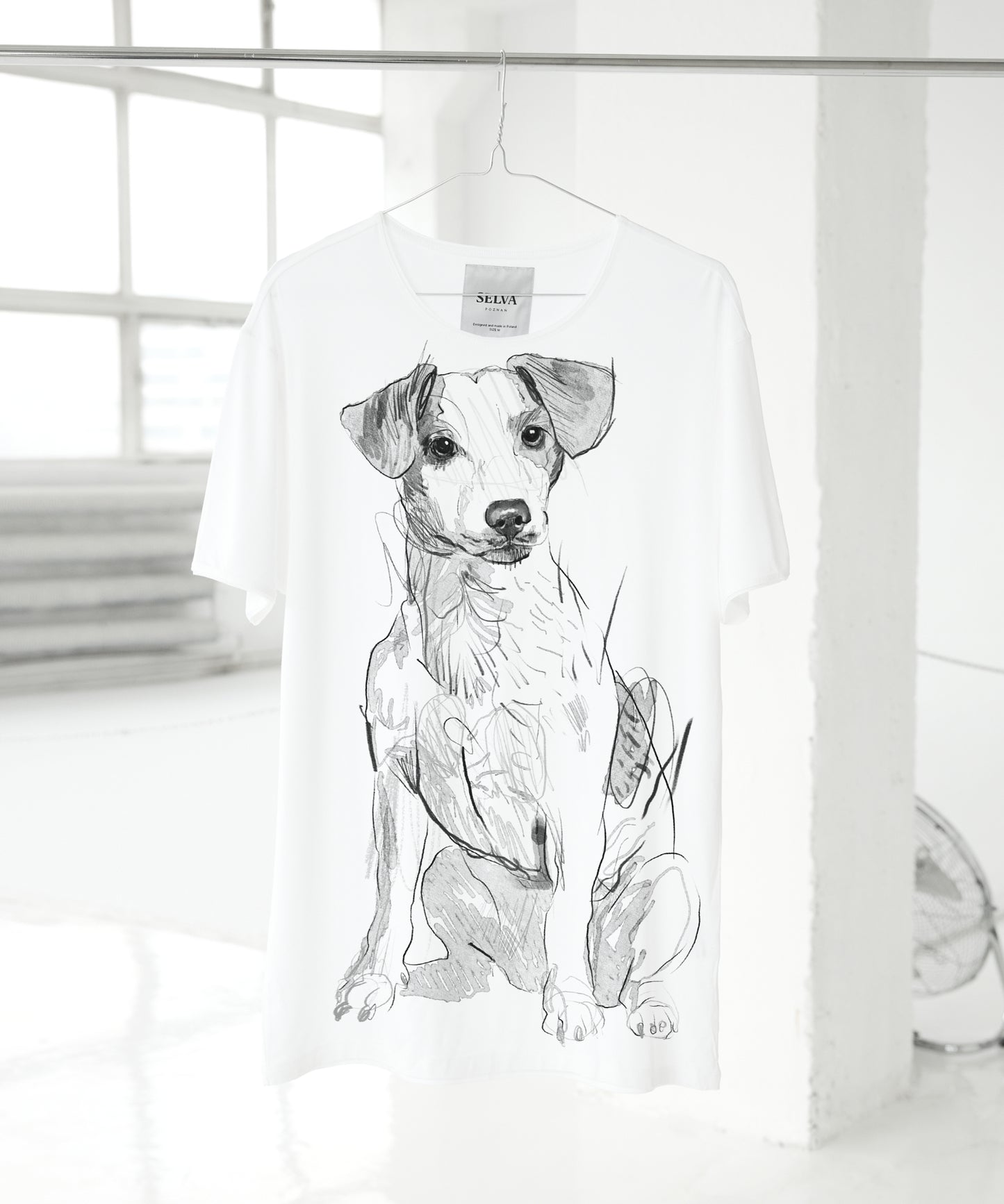 Jack Russell Terrier No. 2 Men's White T-Shirt