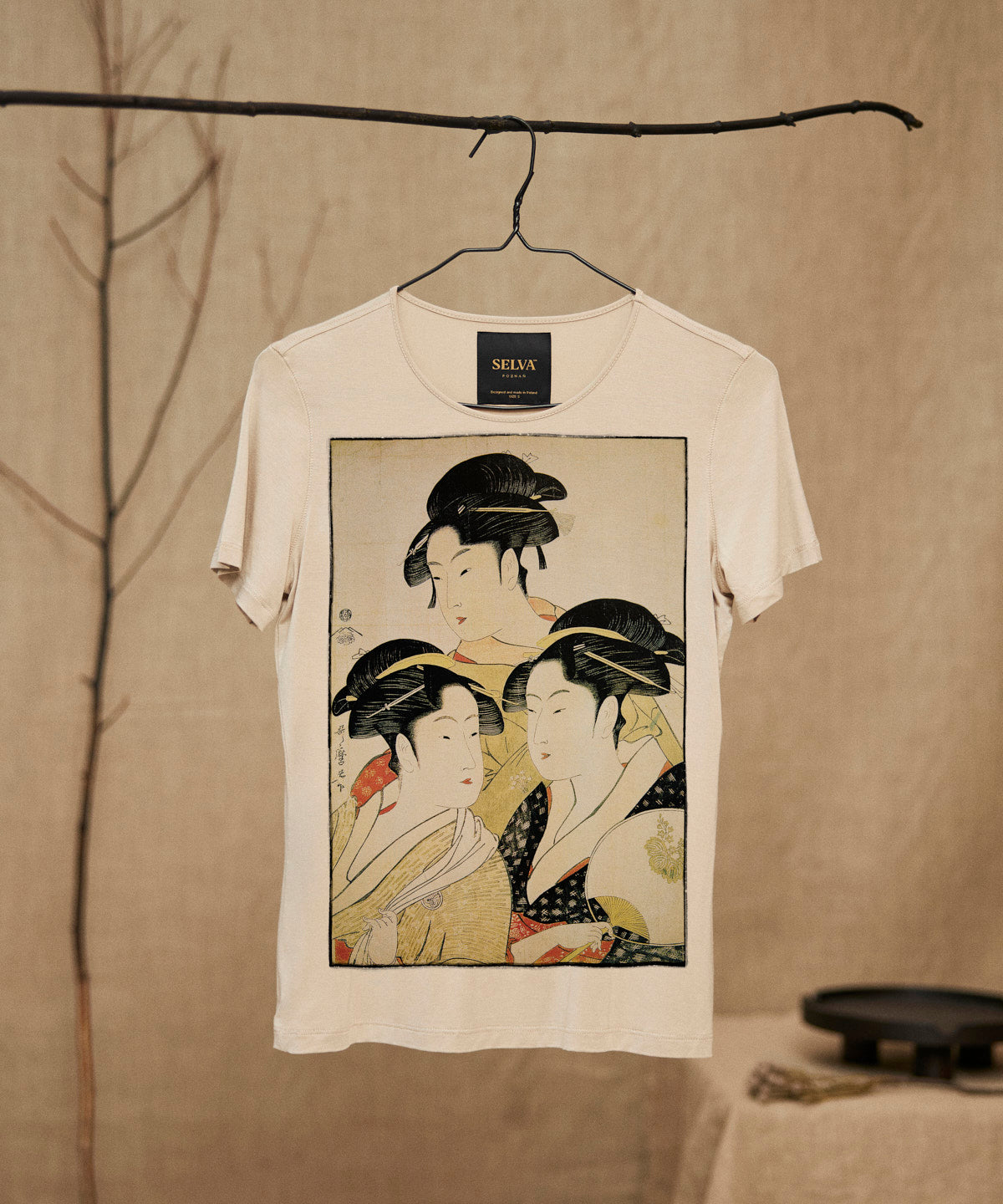 Koszulka damska - Kitagawa Utamaro No. 68 - Hummus