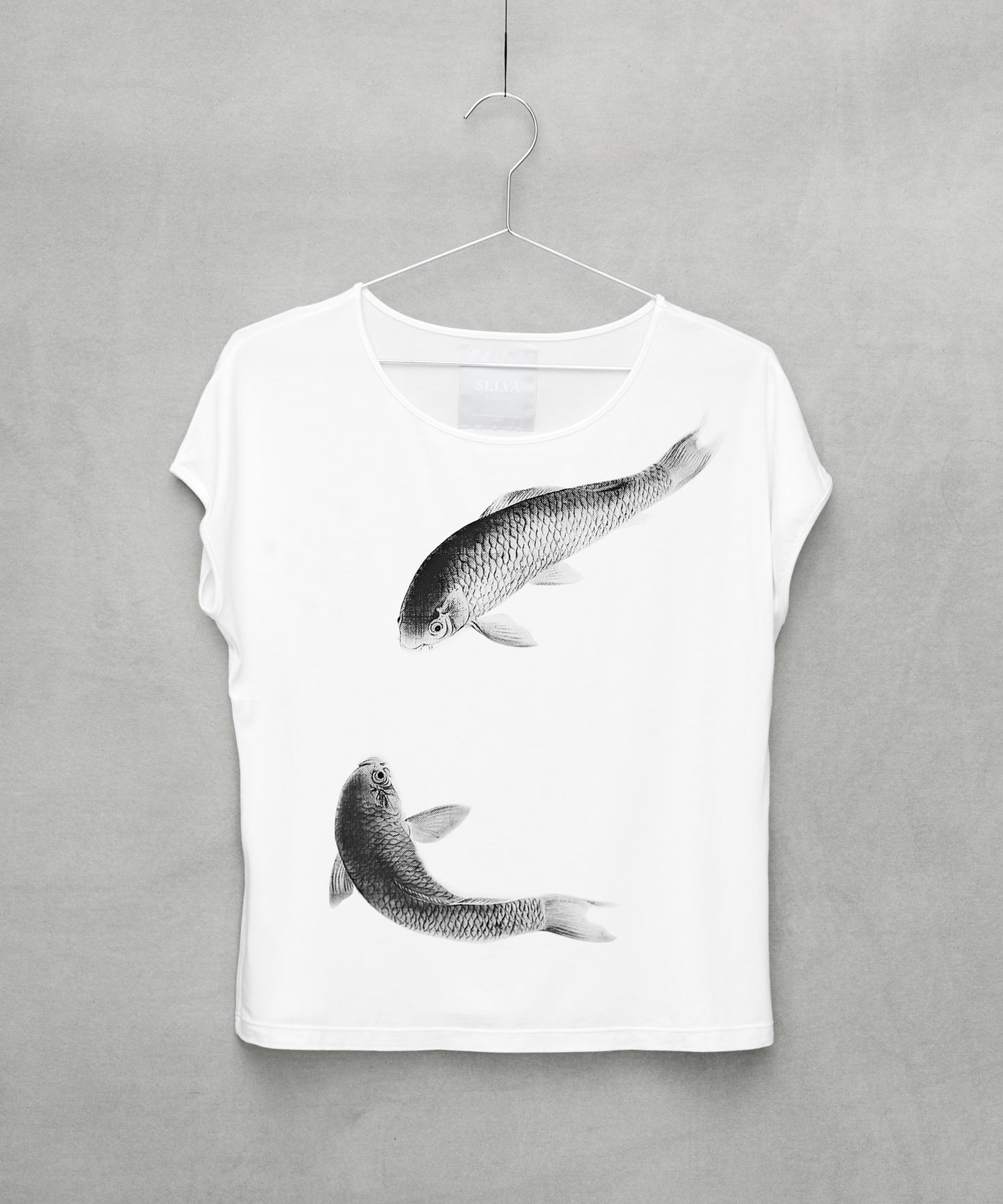 Koi Unknown artist white