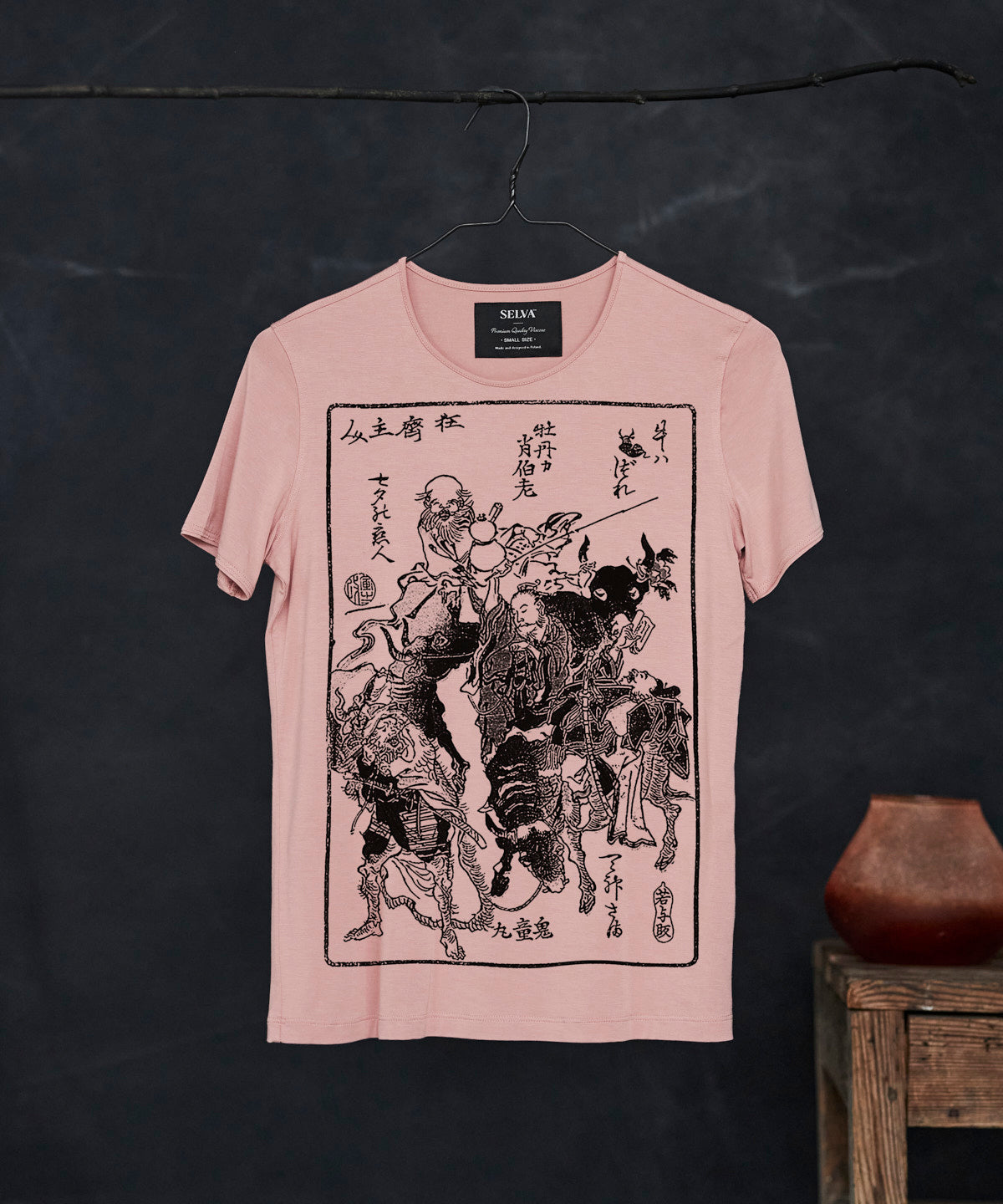 Kawanabe Kyosai T-shirt Woman light pink