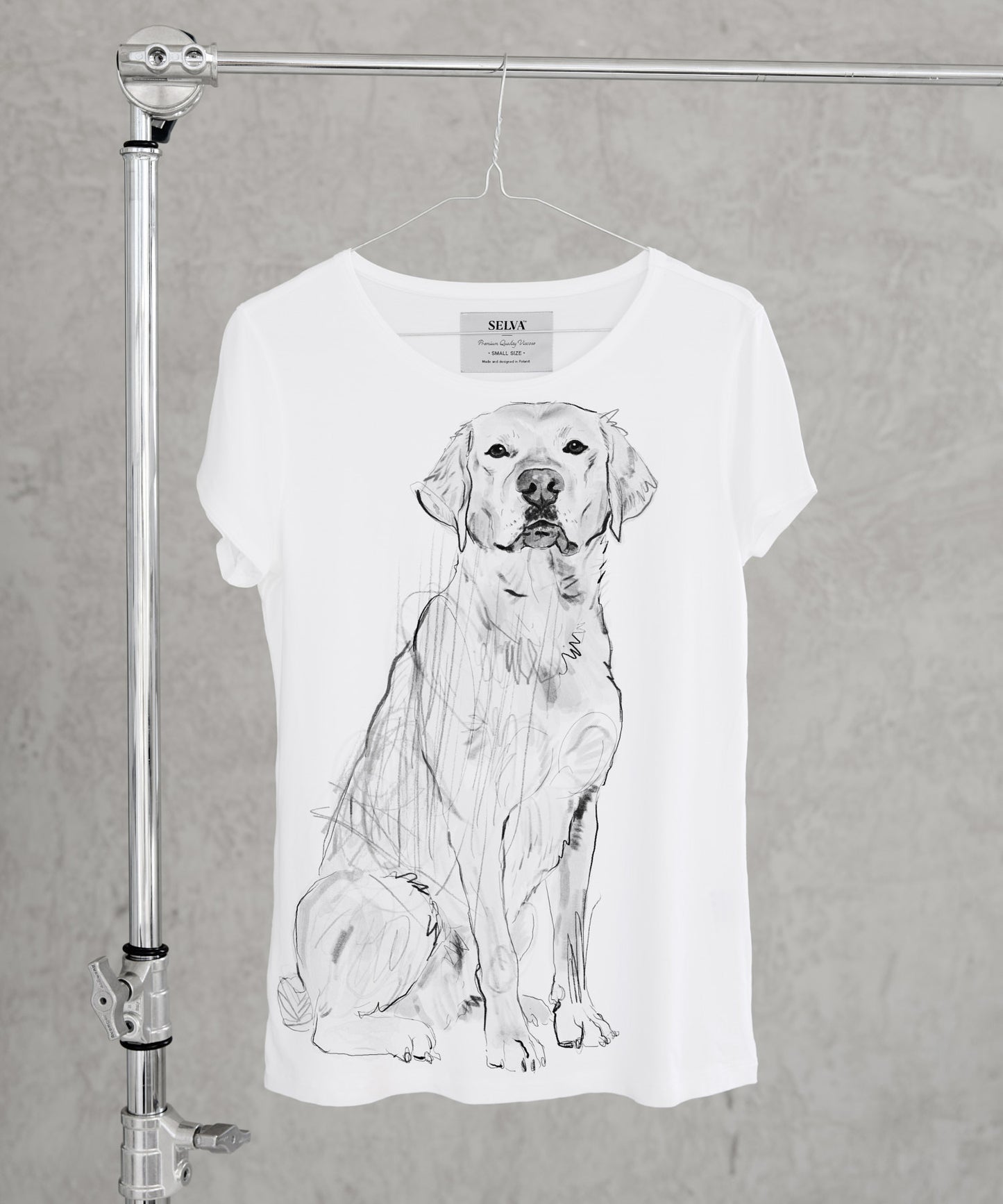 Labrador Retriever No. 3 Women's White T-Shirt
