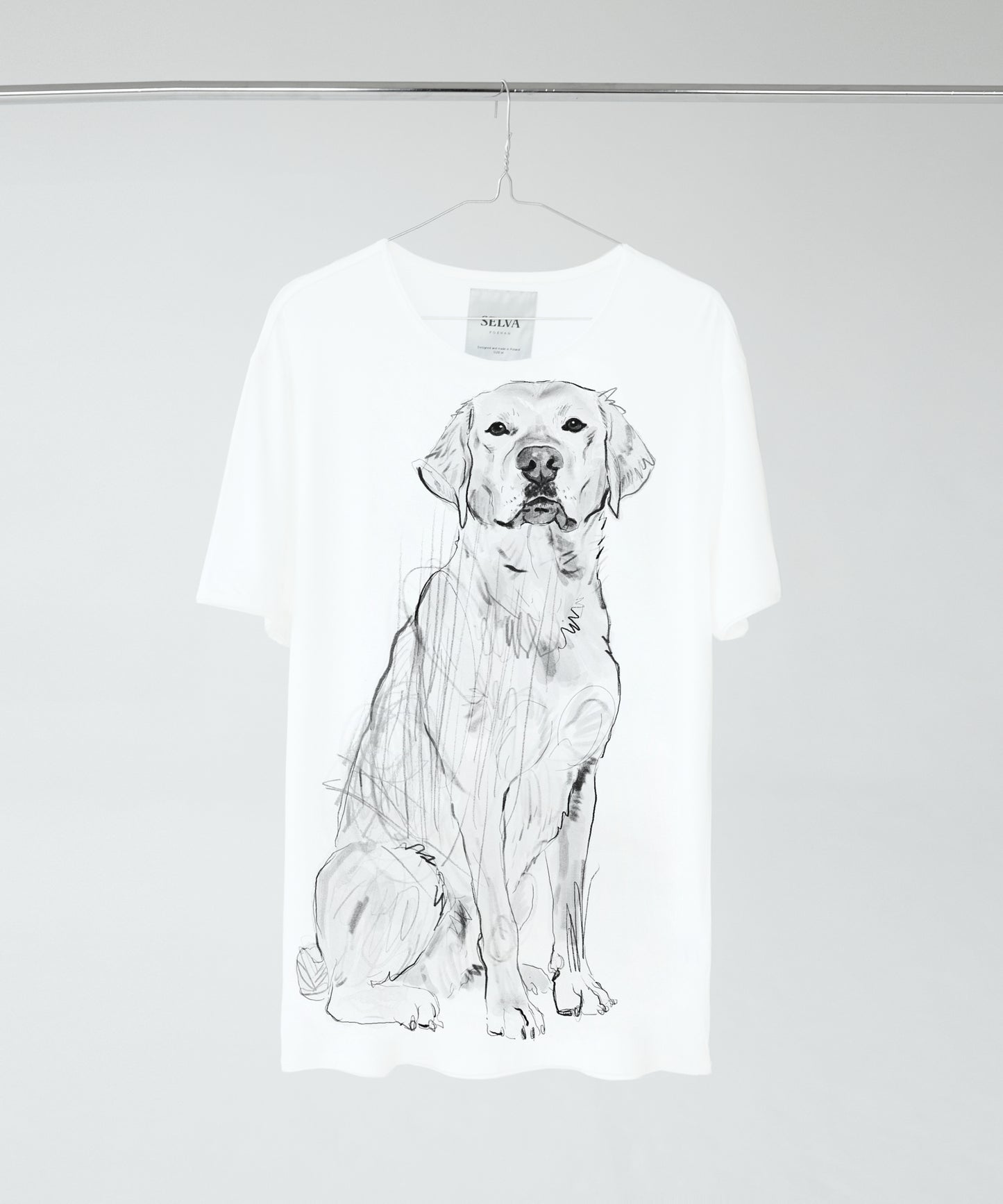 Labrador Retriever No. 3 Men's White T-Shirt