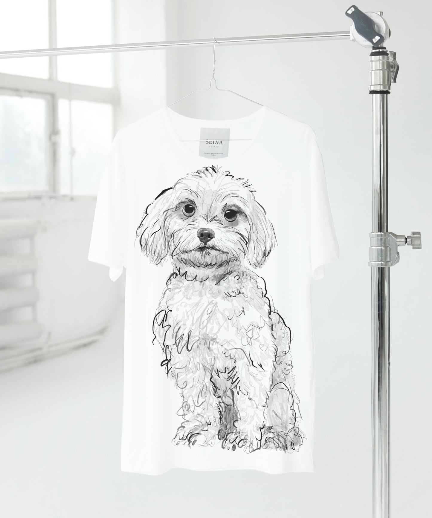 Maltese No. 3 Men's White T-Shirt
