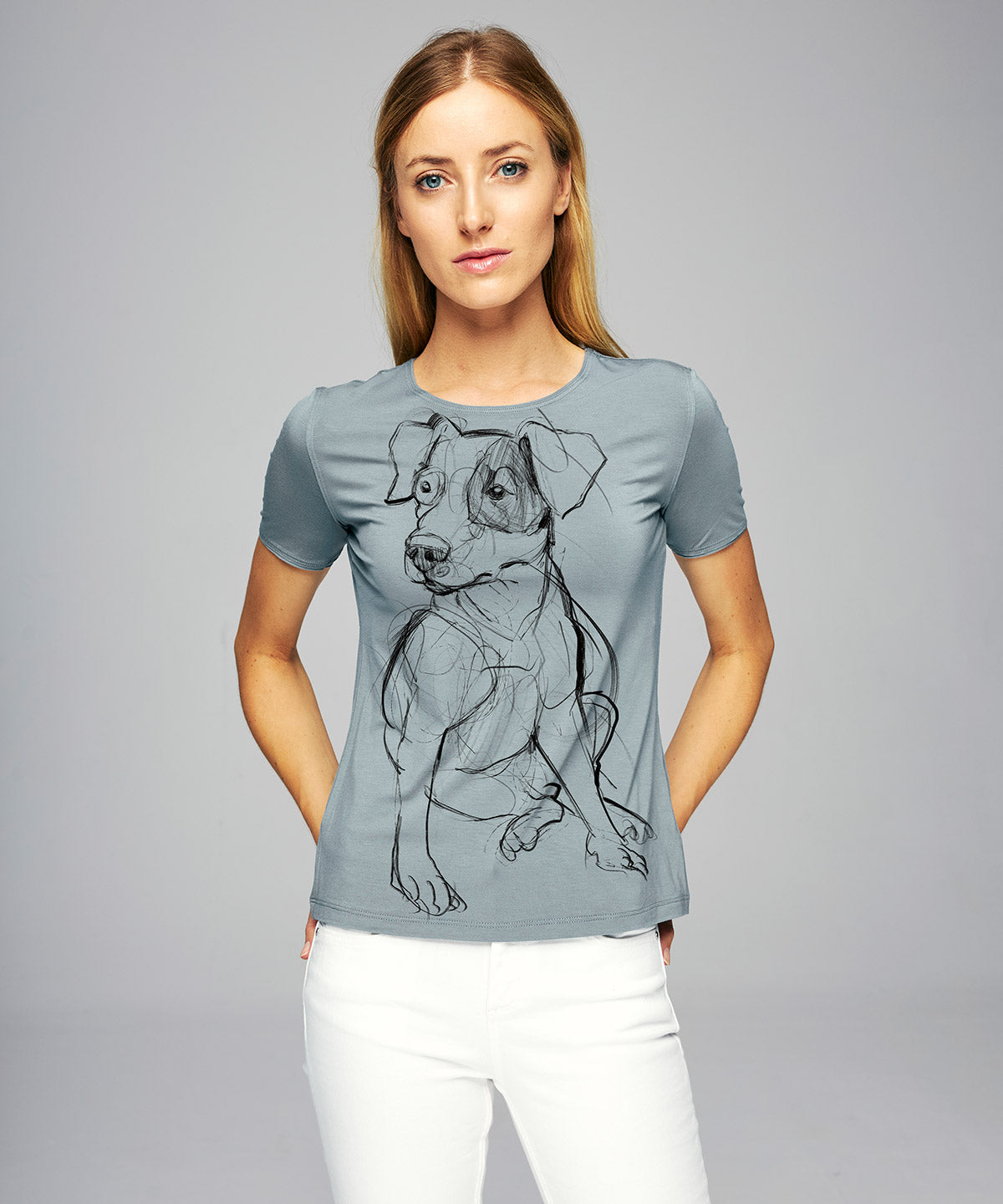 Parson Russell Terrier Women's Storm Cloud T-Shirt