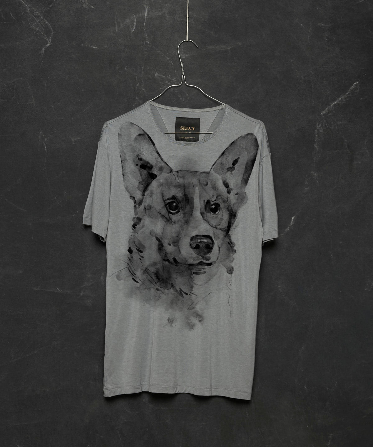 Pembroke corgi storm cloud t-shirt MAN