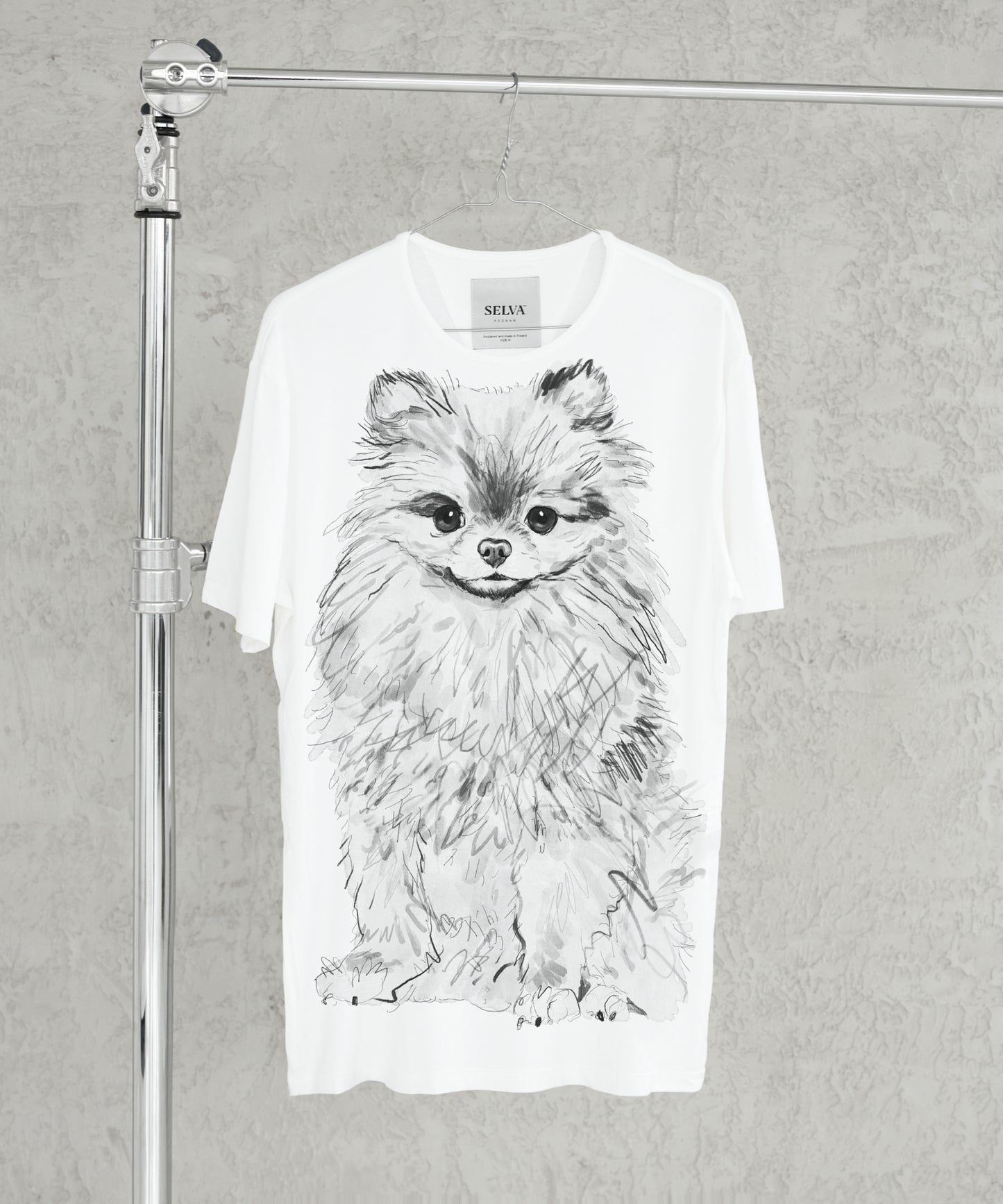 Pomeranian No. 3 Men's White T-Shirt