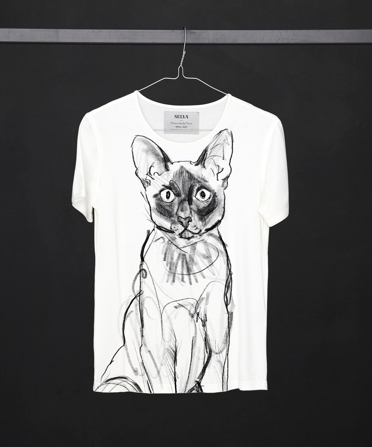 Siamese Cat Women's White T-Shirt