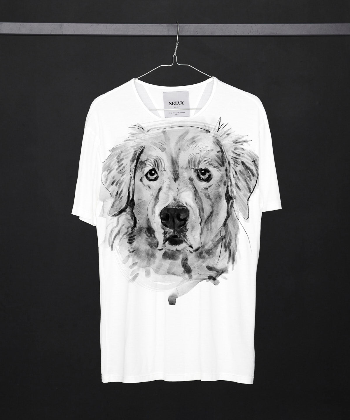 Golden Retriever No. 2 Men's White T-Shirt