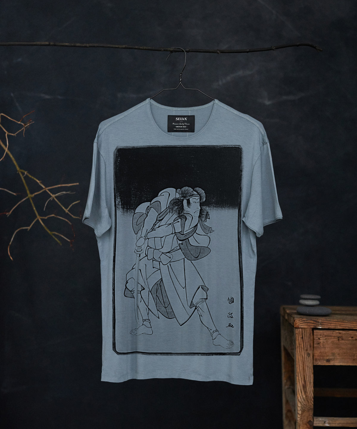 Ukiyo-e no.92 man storm cloud