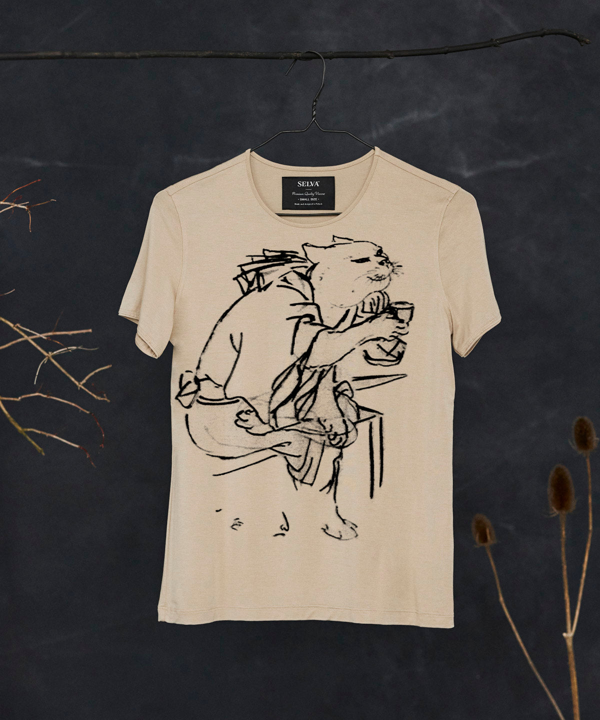 Unknown artist sketch no.55 hummus t-shirt woman