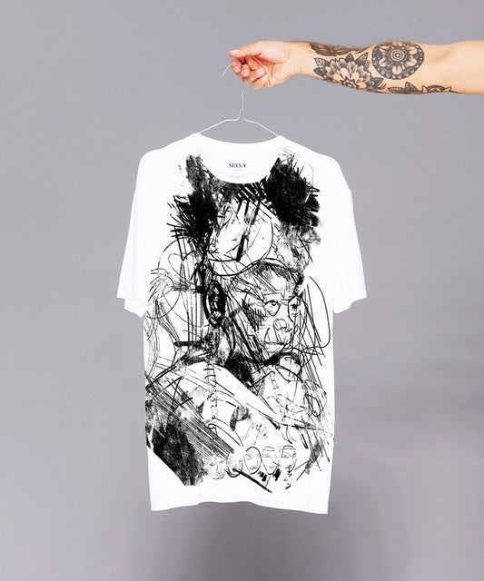 Konyak sketch man white