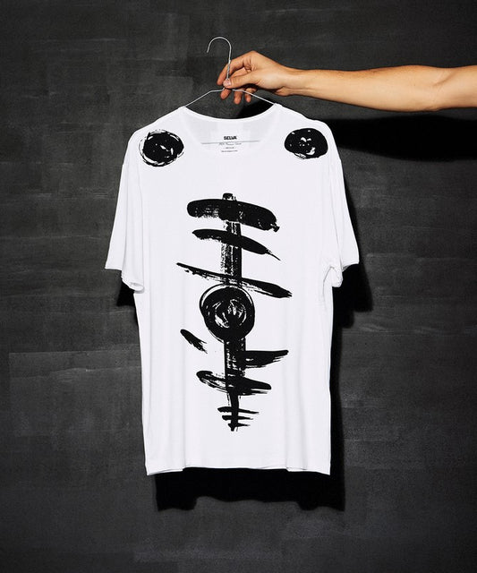 Omo warrior man white