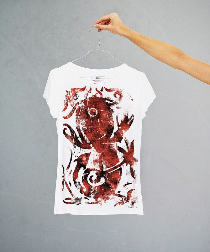 Red scorpio woman