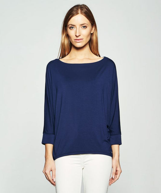 Navy Oversize Longsleeve