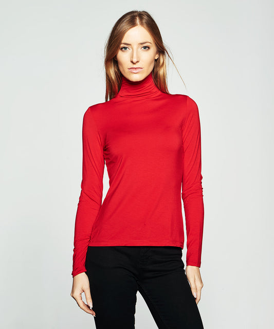 Red Turtleneck
