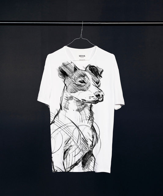 Jack Russell Terrier No. 3 Men's White T-Shirt