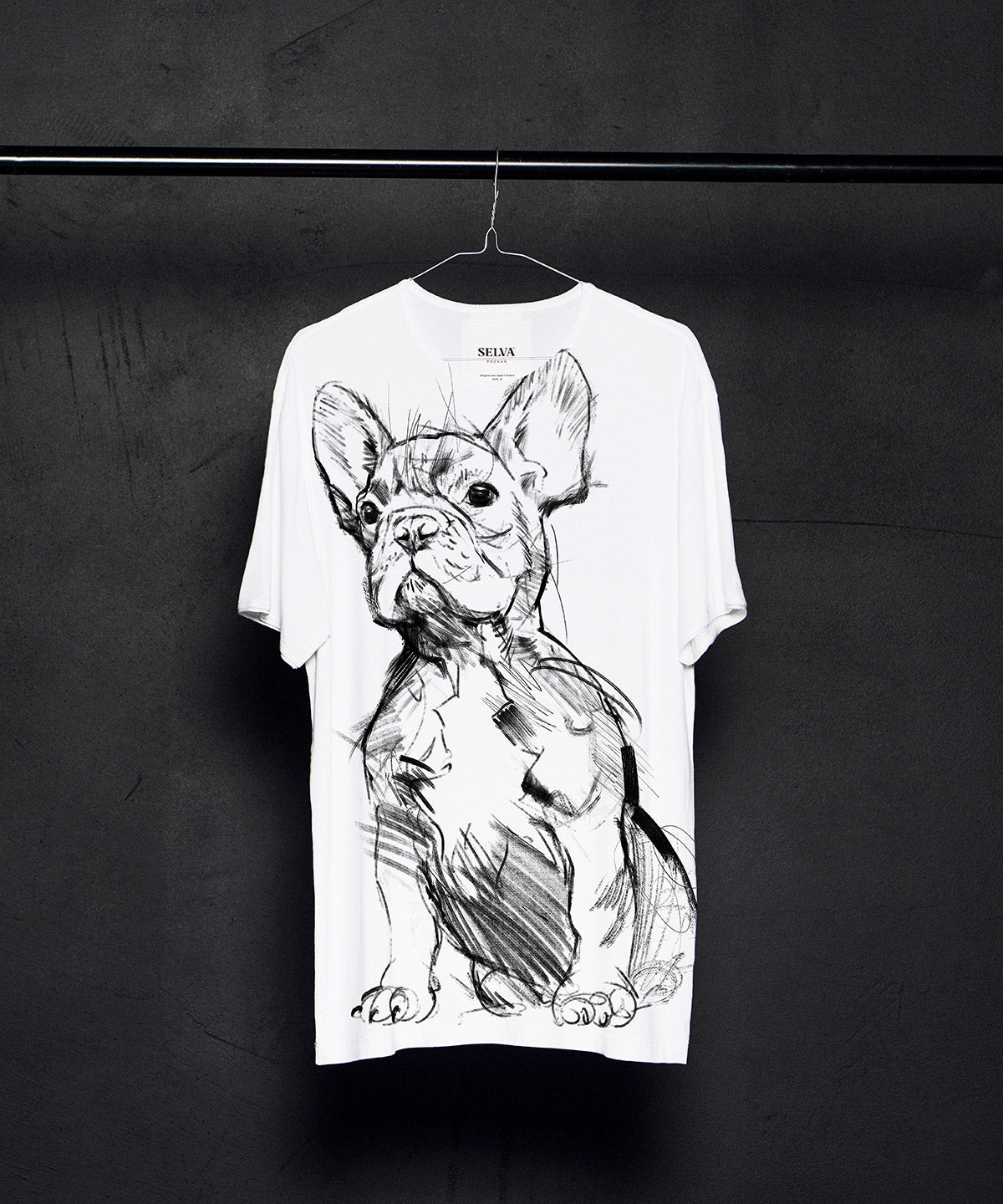 French Bulldog no. 1 Men's White T-Shirt