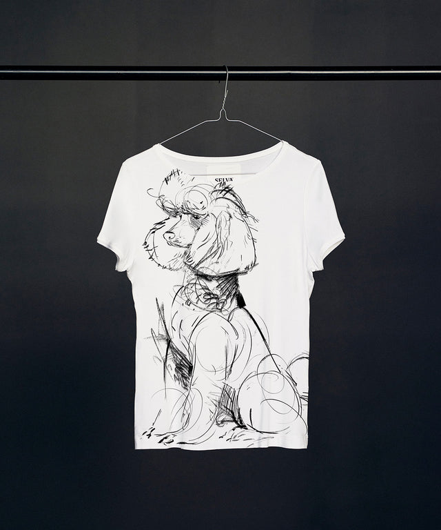 Poodle No . 1 Women's White T-Shirt