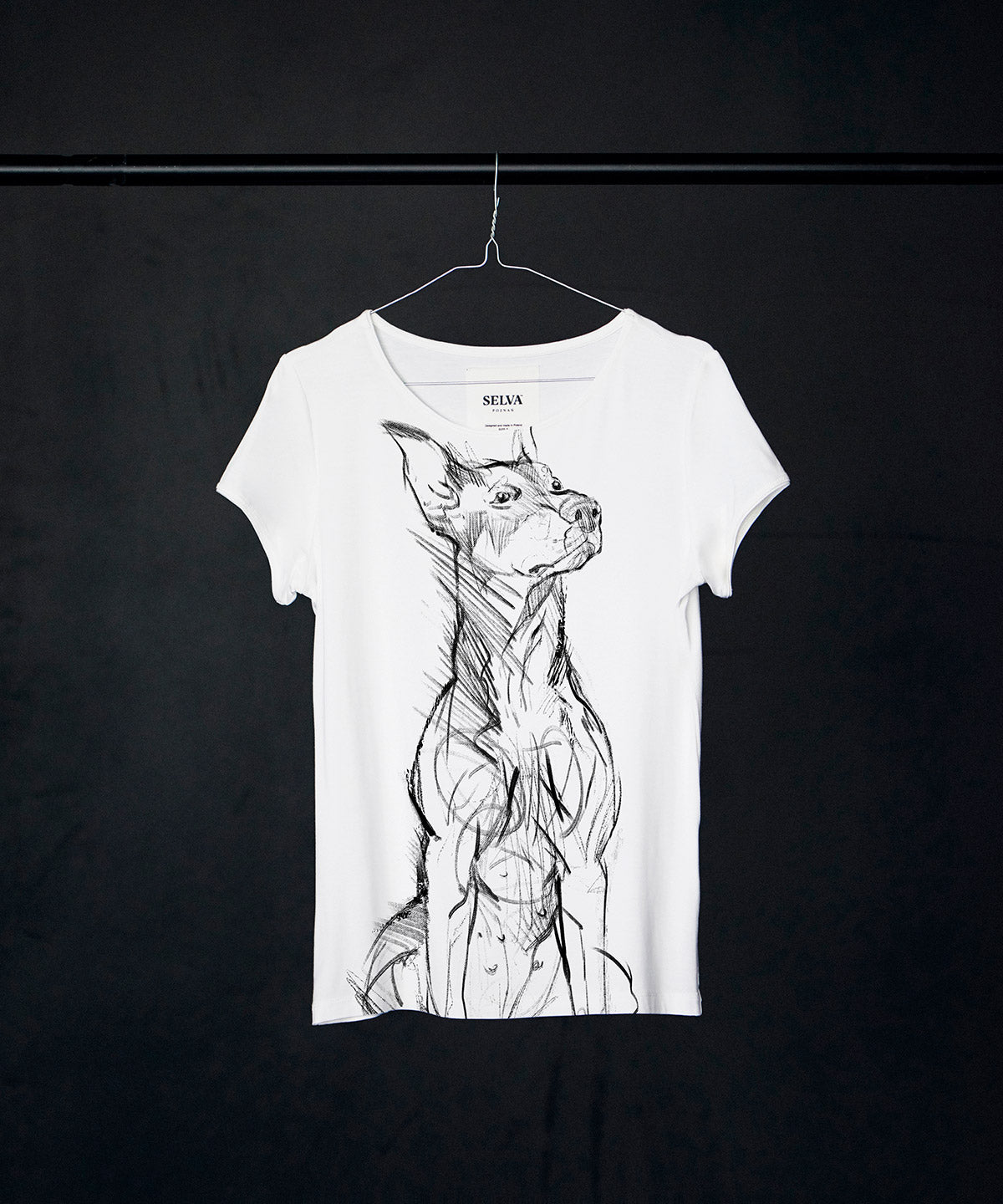 Doberman Pinscher No. 1 Women's White T-Shirt