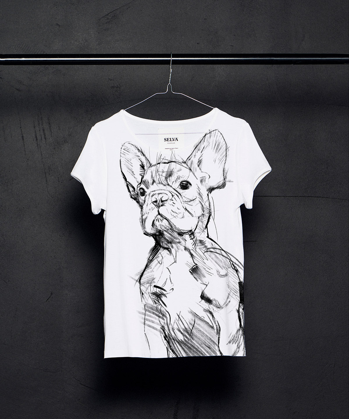 French Bulldog no. 1 Women's White T-Shirt