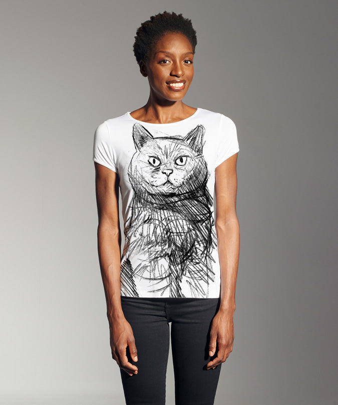 British Shorthair No. 1 Women's White T-Shirt