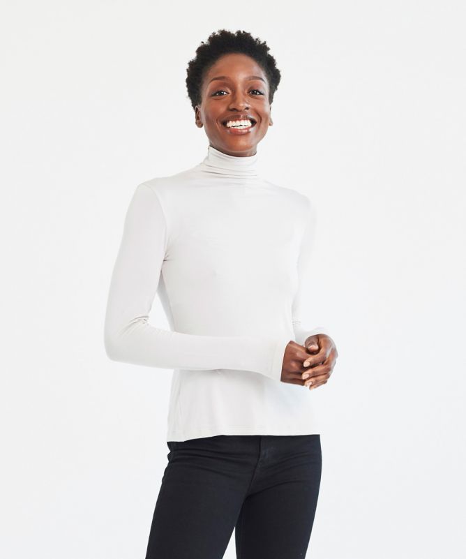 Light Beige Turtleneck