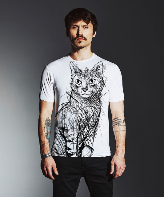 Alley No. 2 Men's White T-Shirt