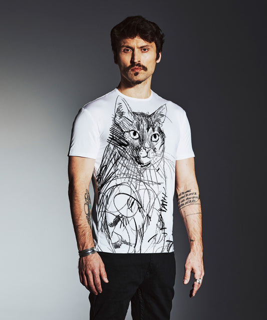 Alley No. 3 Men's White T-Shirt