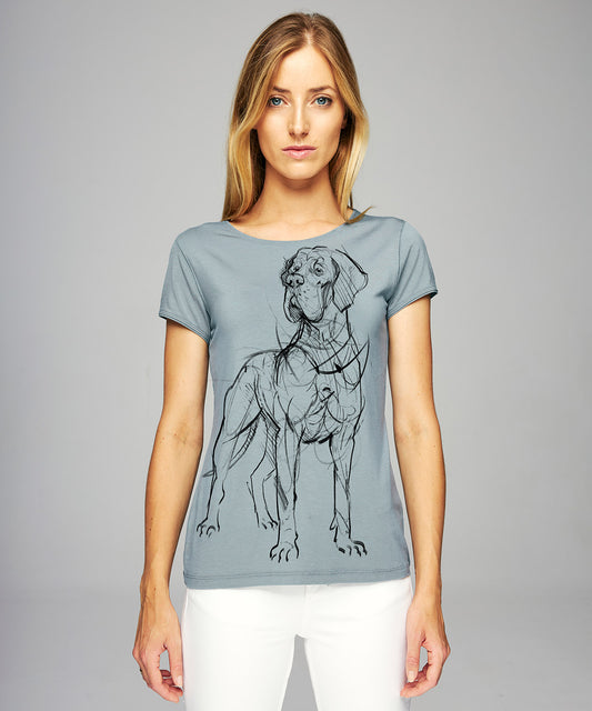 Great Dane No. 1 Women's Storm Cloud T-Shirt