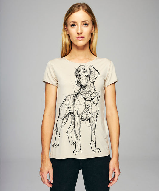 Great Dane No. 1 Women's Hummus T-Shirt