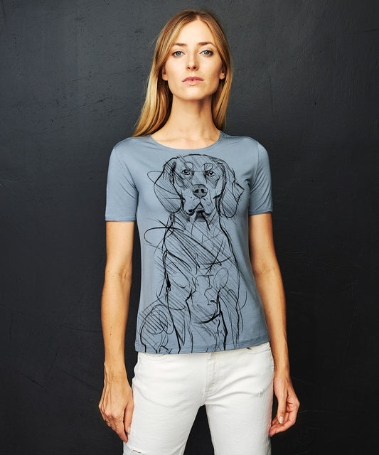 Gończy Polski Women’s Storm Cloud T-Shirt