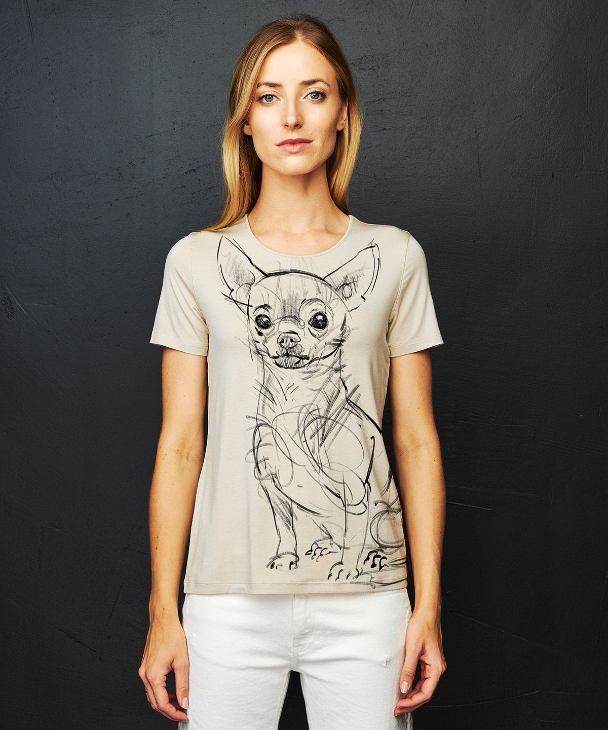 Chihuahua No. 2 Women's Hummus T-Shirt