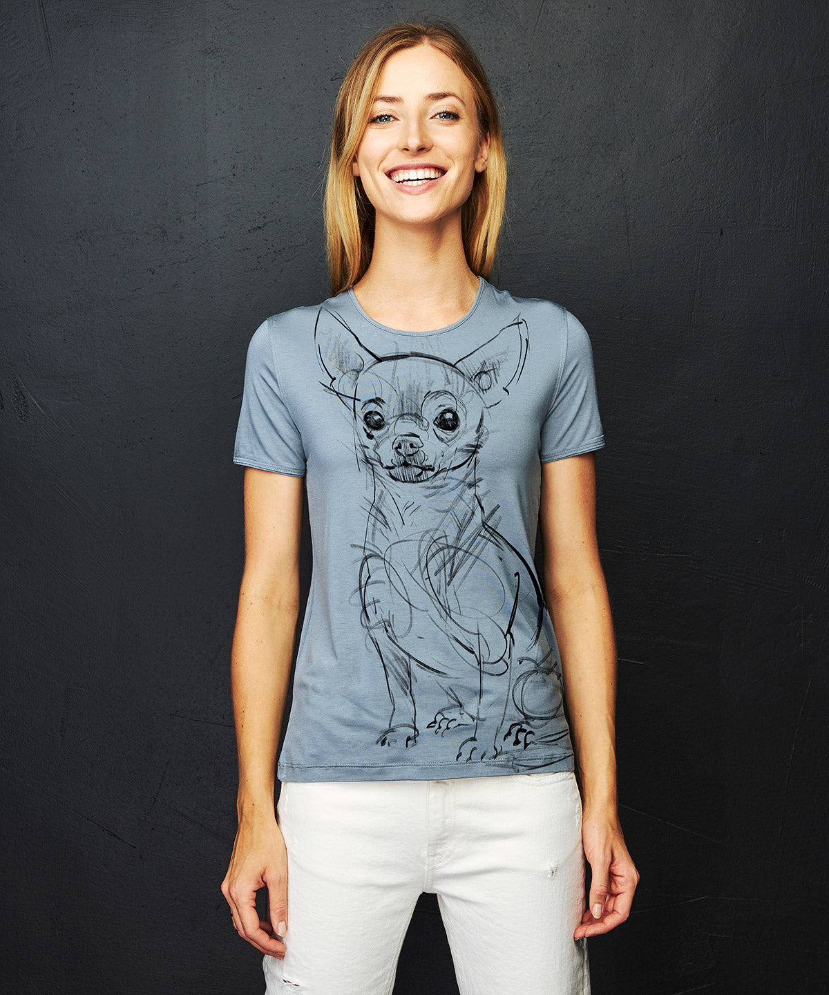 Chihuahua No. 2 Women's Storm Cloud T-Shirt