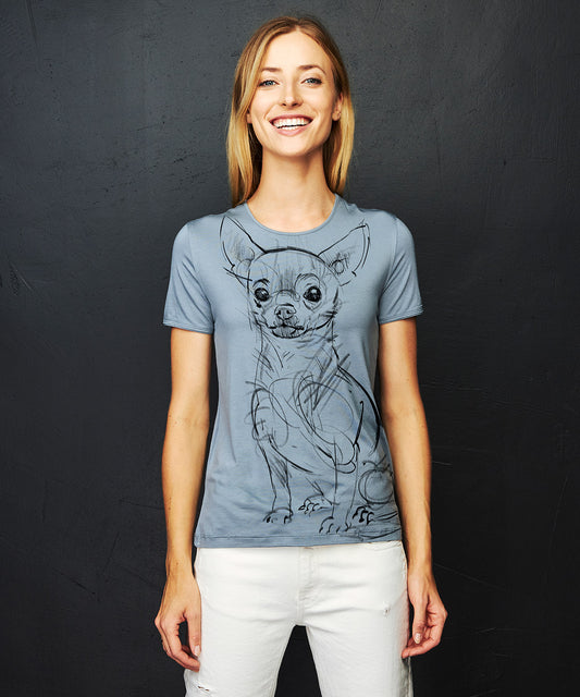 Chihuahua No. 2 Women's Storm Cloud T-Shirt