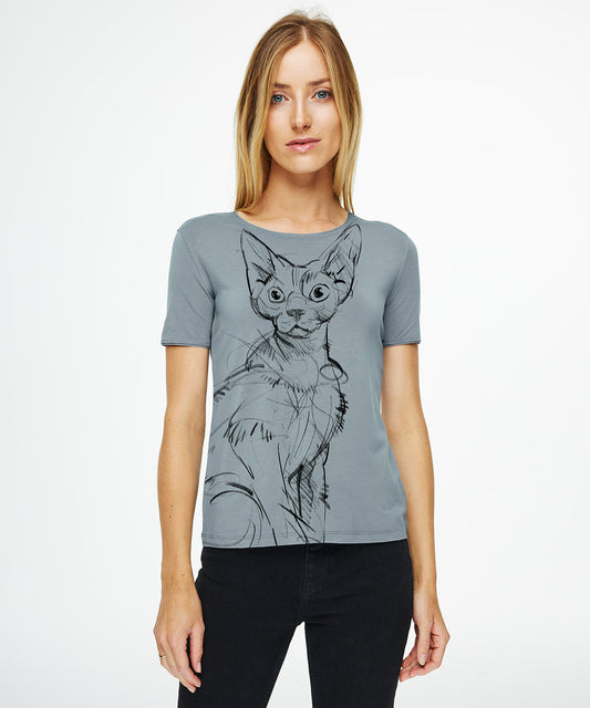 Devon Rex Women's Storm Cloud T-Shirt